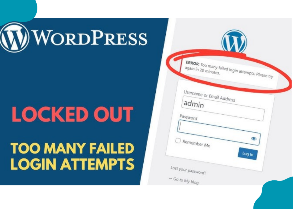 A blog banner on Limit Login Attempts for Truehost brand