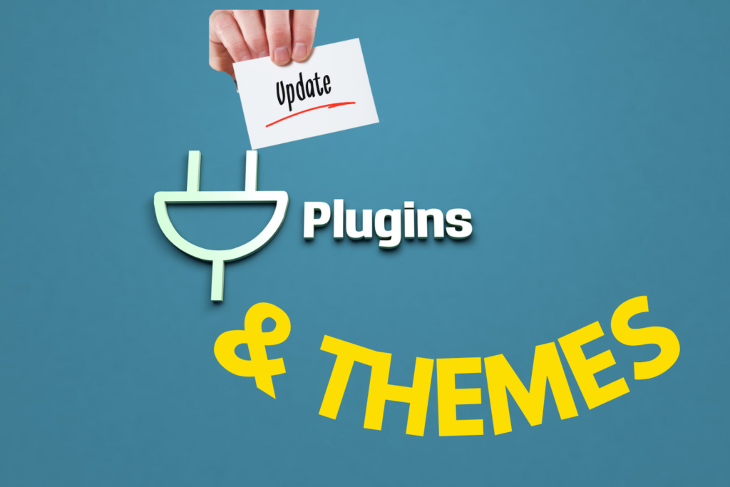 A blog banner on WordPress Core, Themes, and Plugins Update for Truehost brand