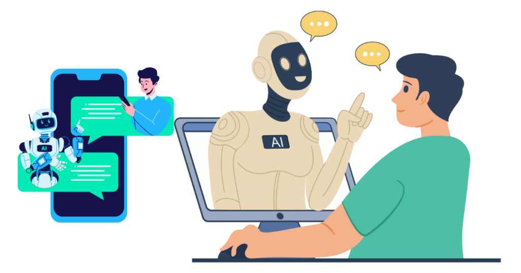 An image illustrating Lack of 24/7 Real-Human Help Robotic customer support