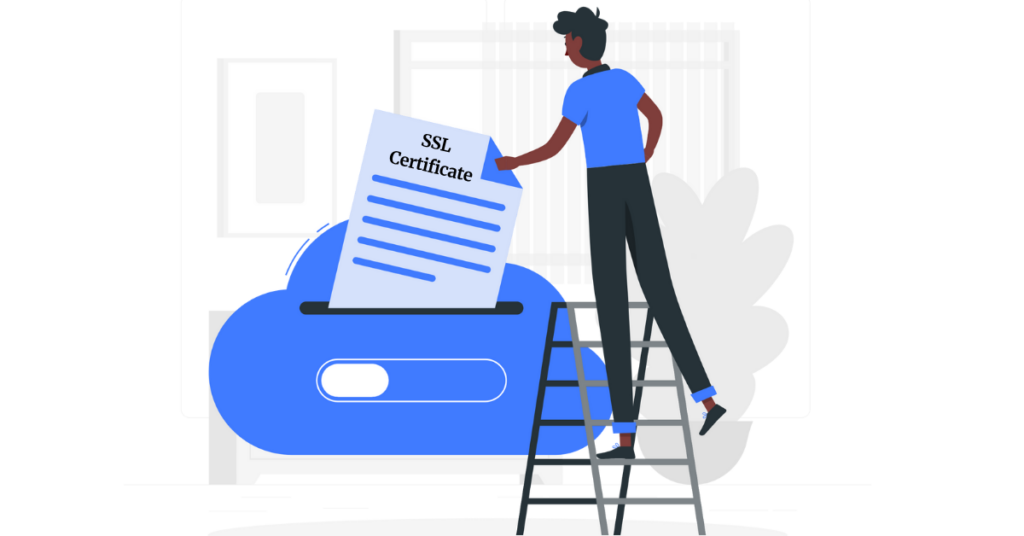 An image illustrating Install the SSL Certificate on Your Server