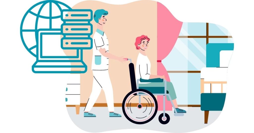 Nursing Home for Elderly Care hosting icon nursing home website hosting