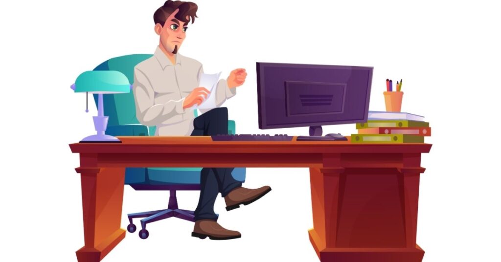 office worker Web Hosting for Freelancers and Agencies