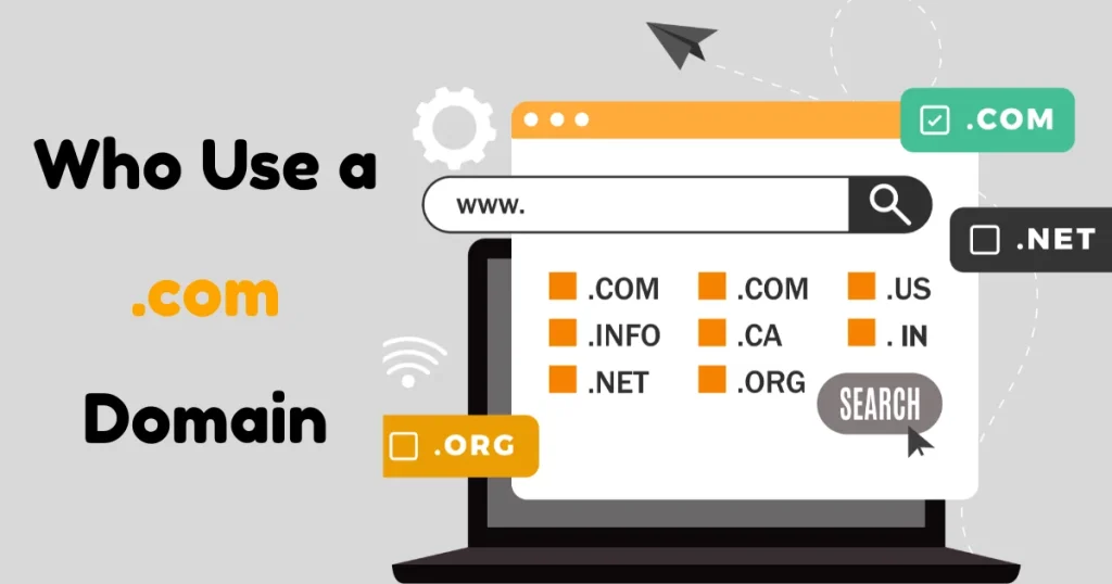 Who Use a .com Domain