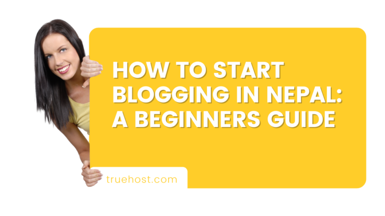 start blogging in Nepal