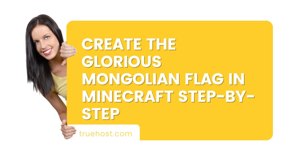 Create the Glorious Mongolian Flag in Minecraft Step-by-Step