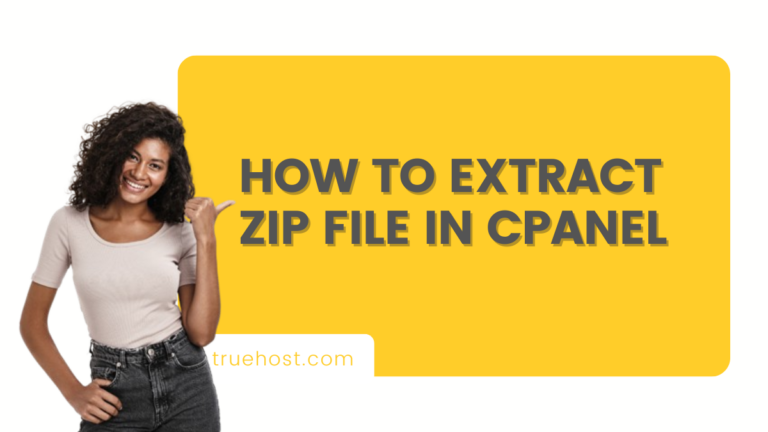 How to Extract Zip File in cPanel