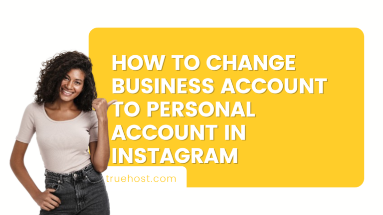 How To Change Business Account To Personal Account In Instagram