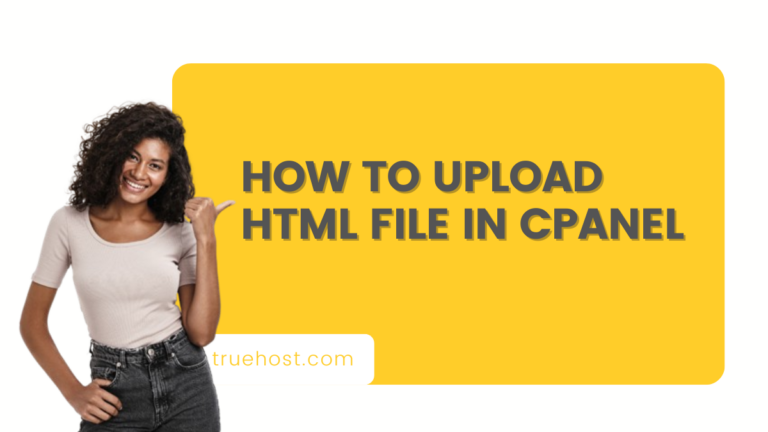 How To Upload HTML File In cPanel
