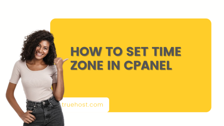 How to Set Time Zone in cPanel