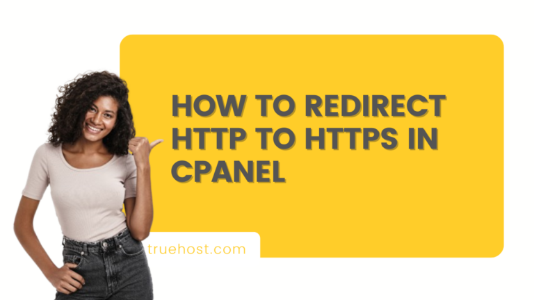 How to Redirect HTTP to HTTPS in cPanel