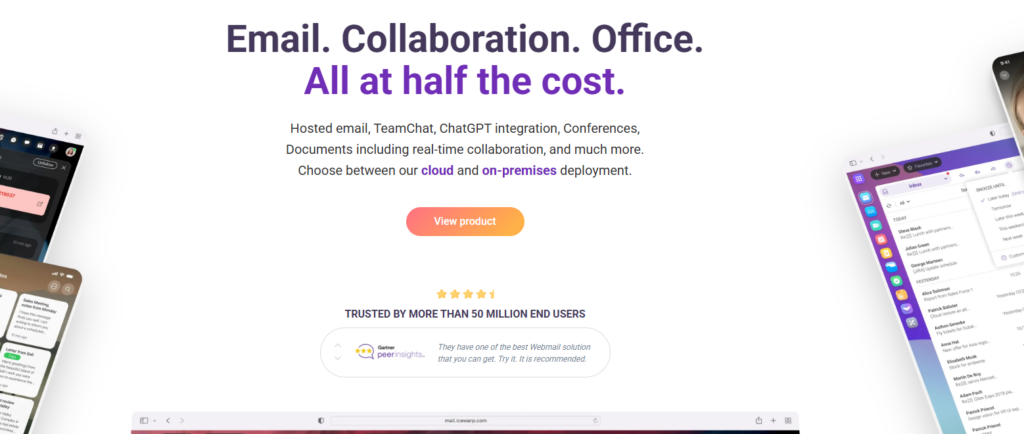 IceWarp blends email with team collaboration tools.