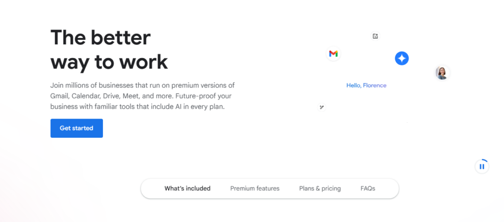 Google Workspace is Gmail on steroids.