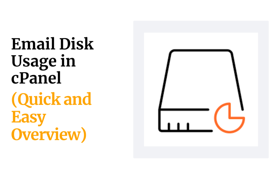 Email Disk Usage in cPanel (Quick and Easy Overview)