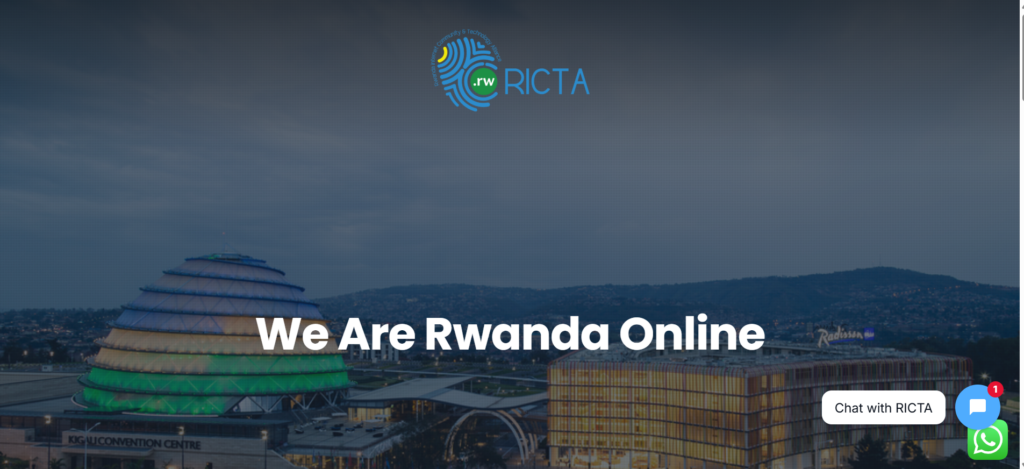 A Screenshot of RICTA