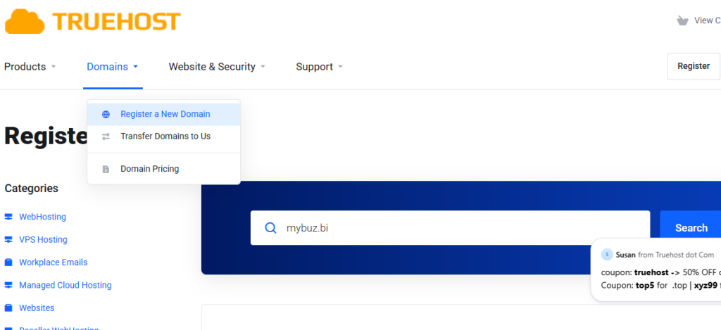 what is a .bi domain