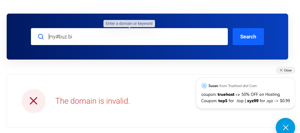 .bi domain requirements