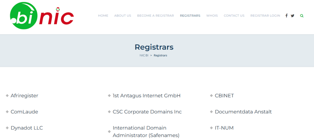 domain registrars