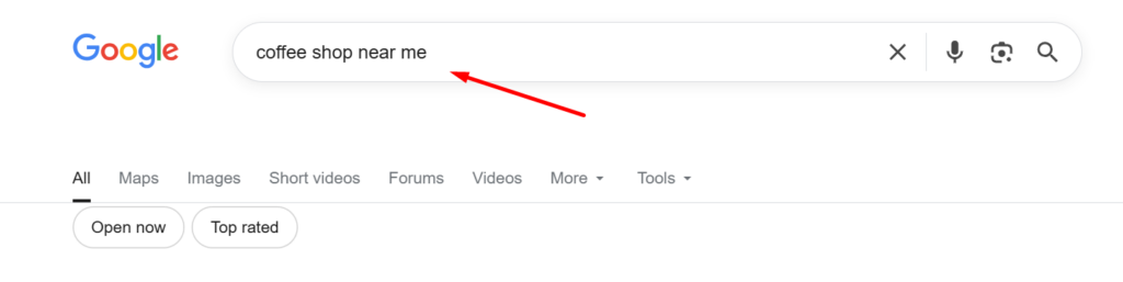 how you make your business visible when people search for services "near me" or in your city