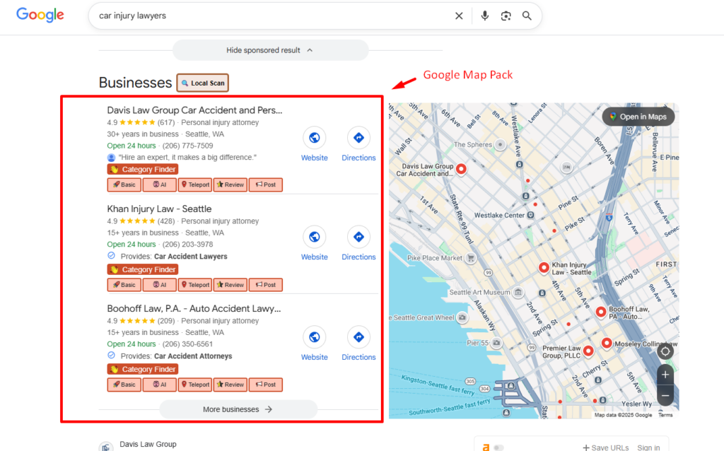 google maps pack 