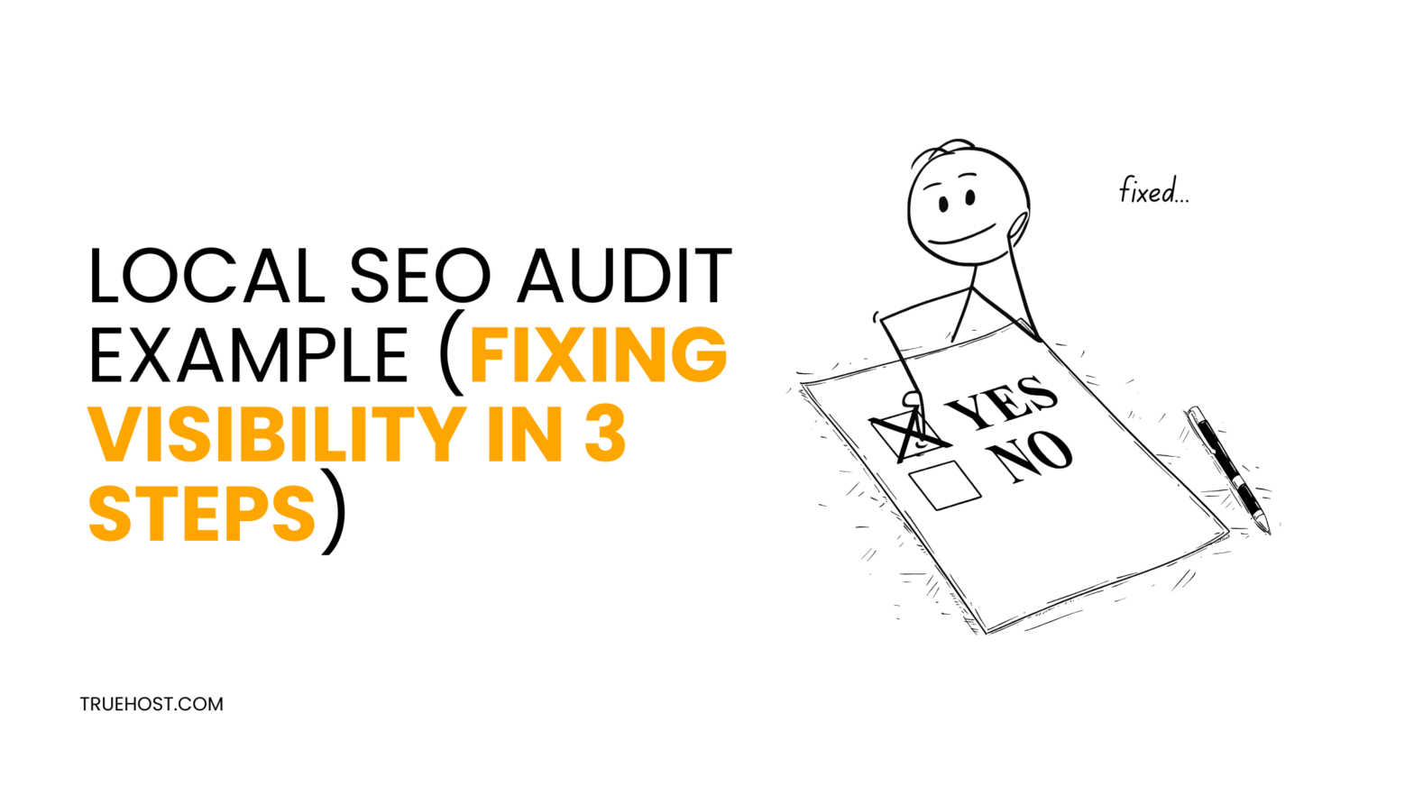 Local SEO Audit Example (Fixing Visibility in 3 Steps)
