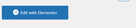 a screenshot of Edit with Elementor button