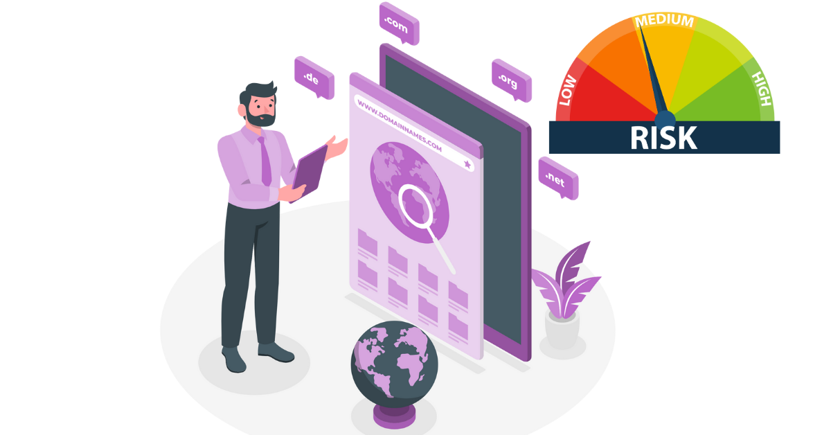 an image illustration on Signs a Domain Name Is Risky to Buy