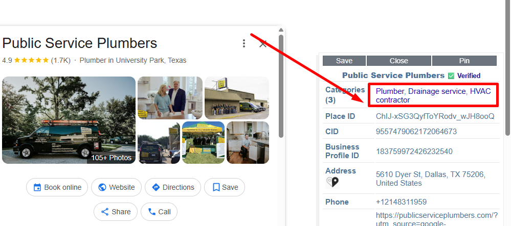 add 2 to 5 secondary categories that directly support your primary category and represent real services you offer regularly.