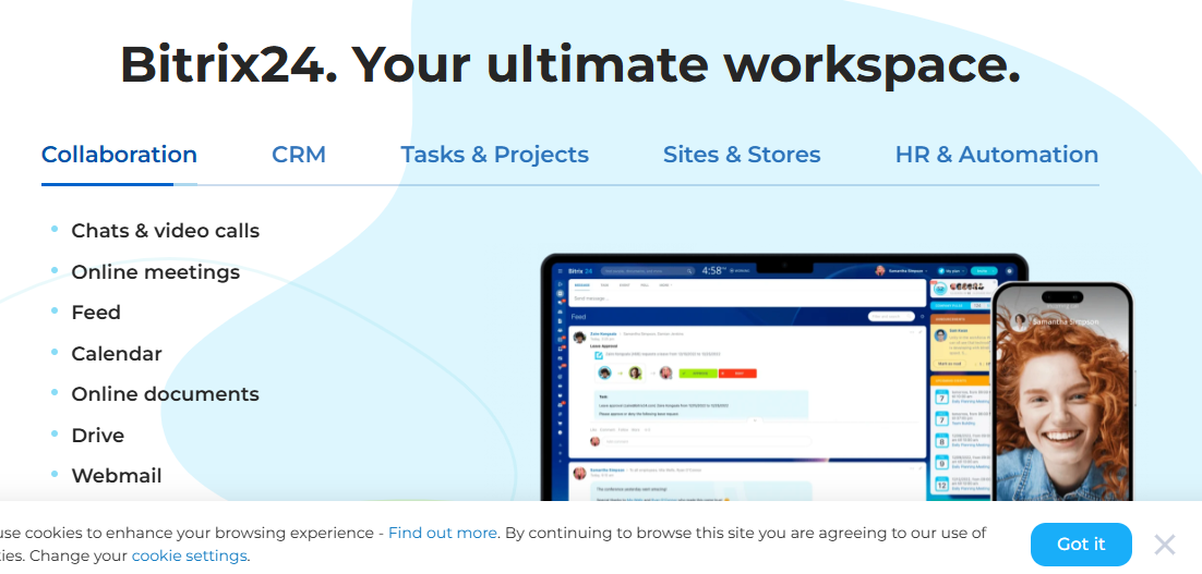 image of bitrix24. website