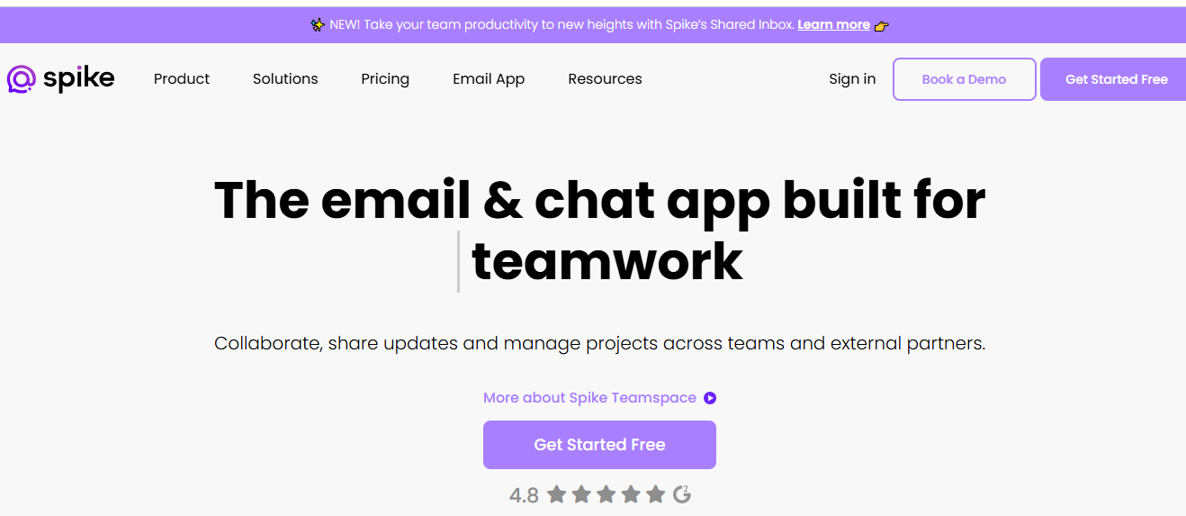 image of spike webiste