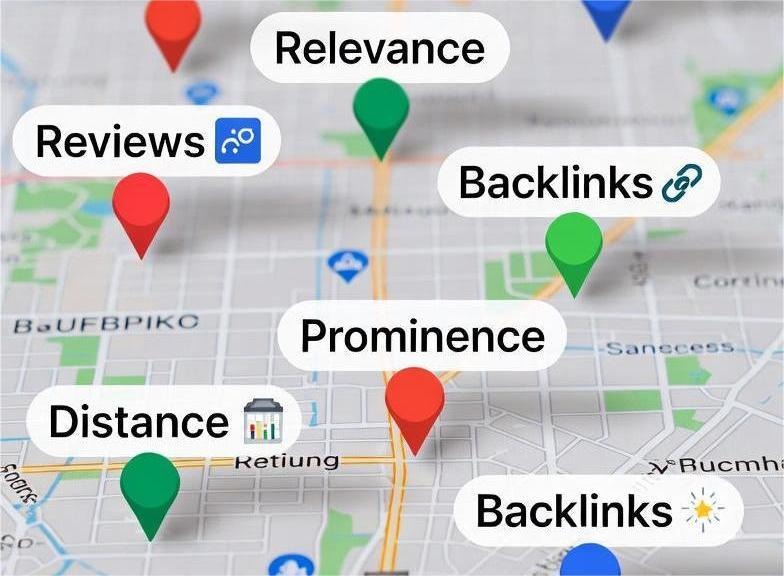 a screenshot of three major factors Google relies on