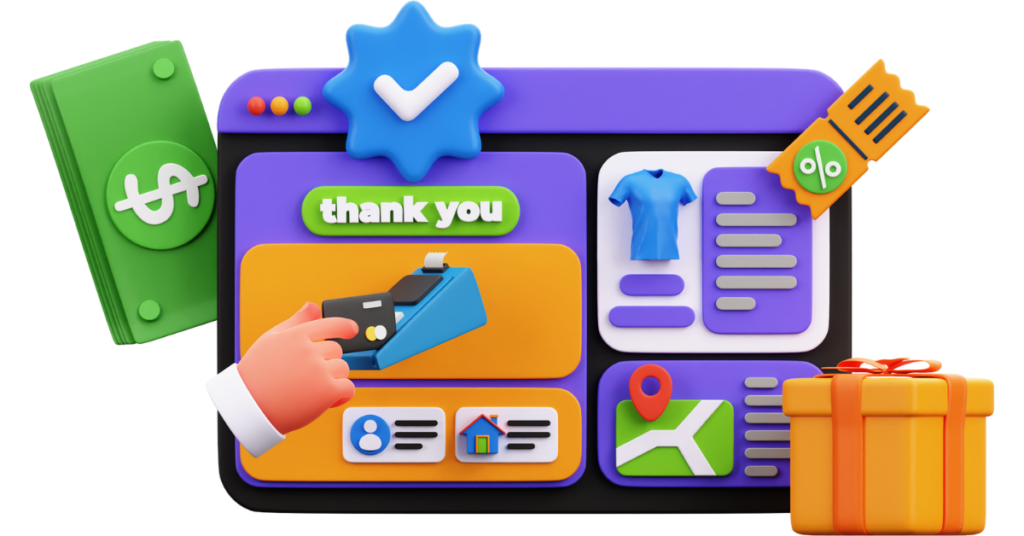 3D E-Commerce Payment Transaction Interface