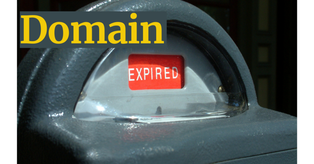 domain name expiry illustration