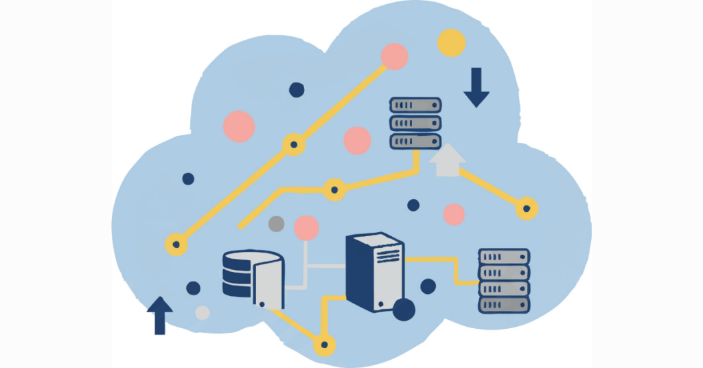 Cloud Computing Network Infrastructure Data Storage and Transfer
