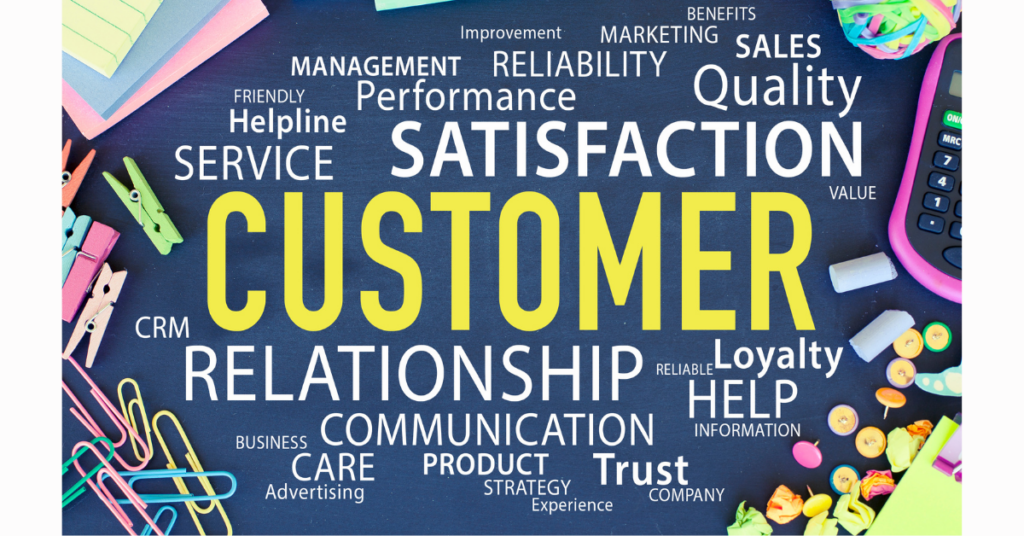 Customer support strategy and requirements illustration