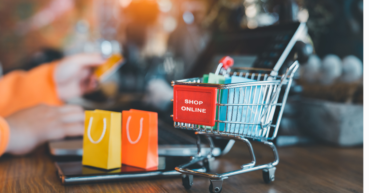 Online shopping concept, ecommerce marketplace, payment