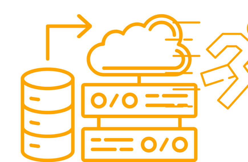 image vector illustration of hosting and website speed connection