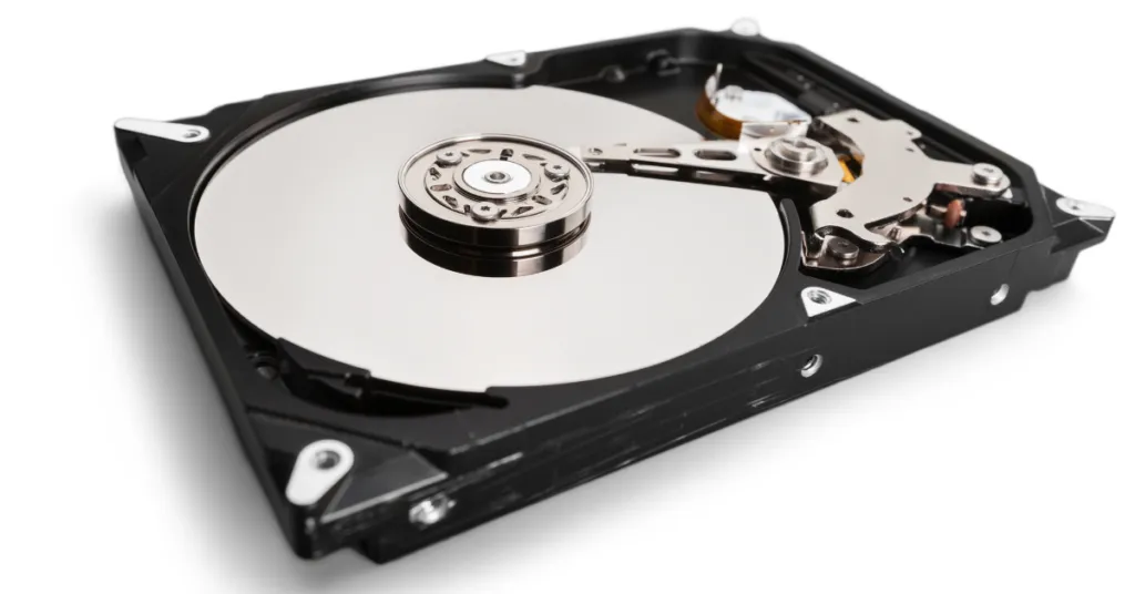 A hard disk drive slow website on mobile