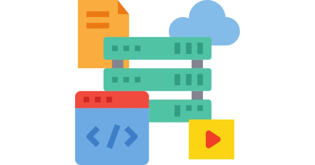 Website Hosting Illustration