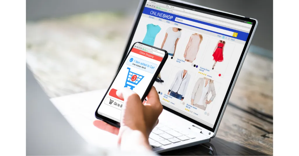 Online Ecommerce Shopping Website Or Store