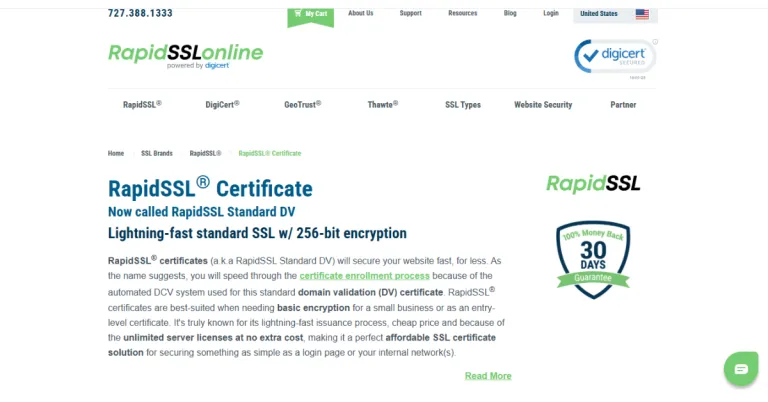 RapidSSL SSL Certificate