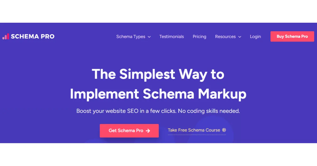 Schema Pro SEO Plugin