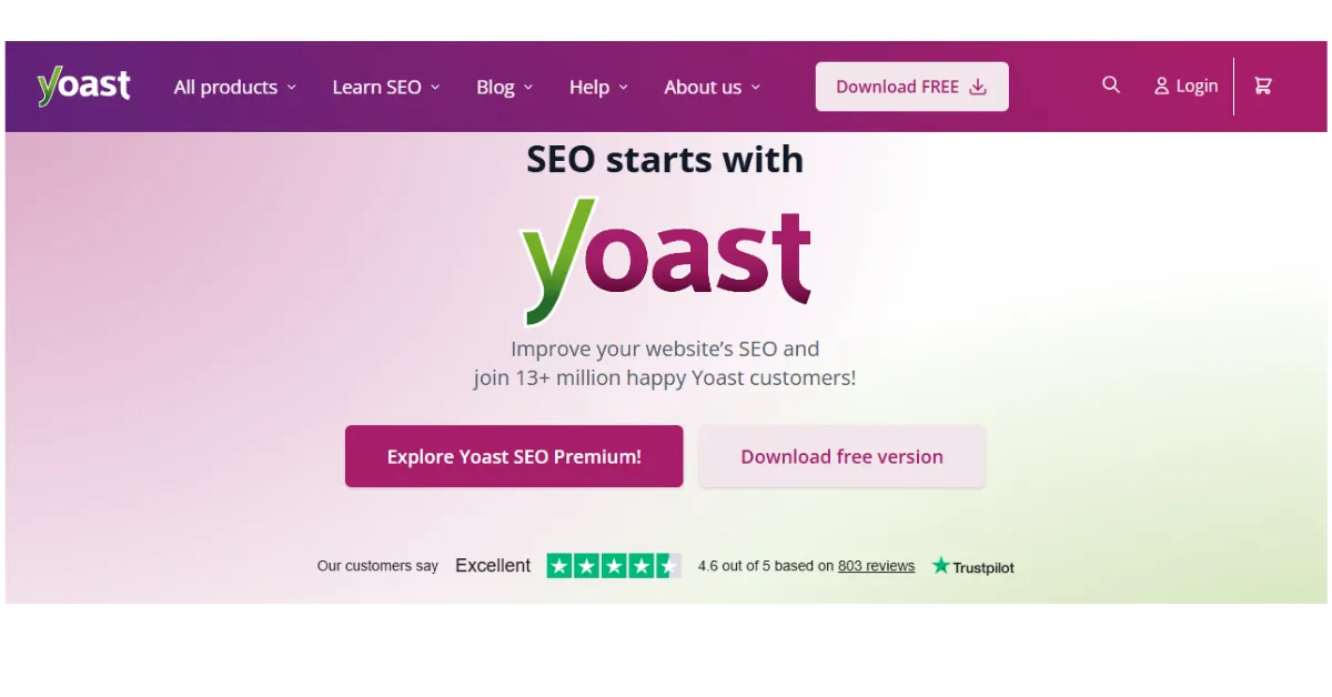 Yoast SEO plugin