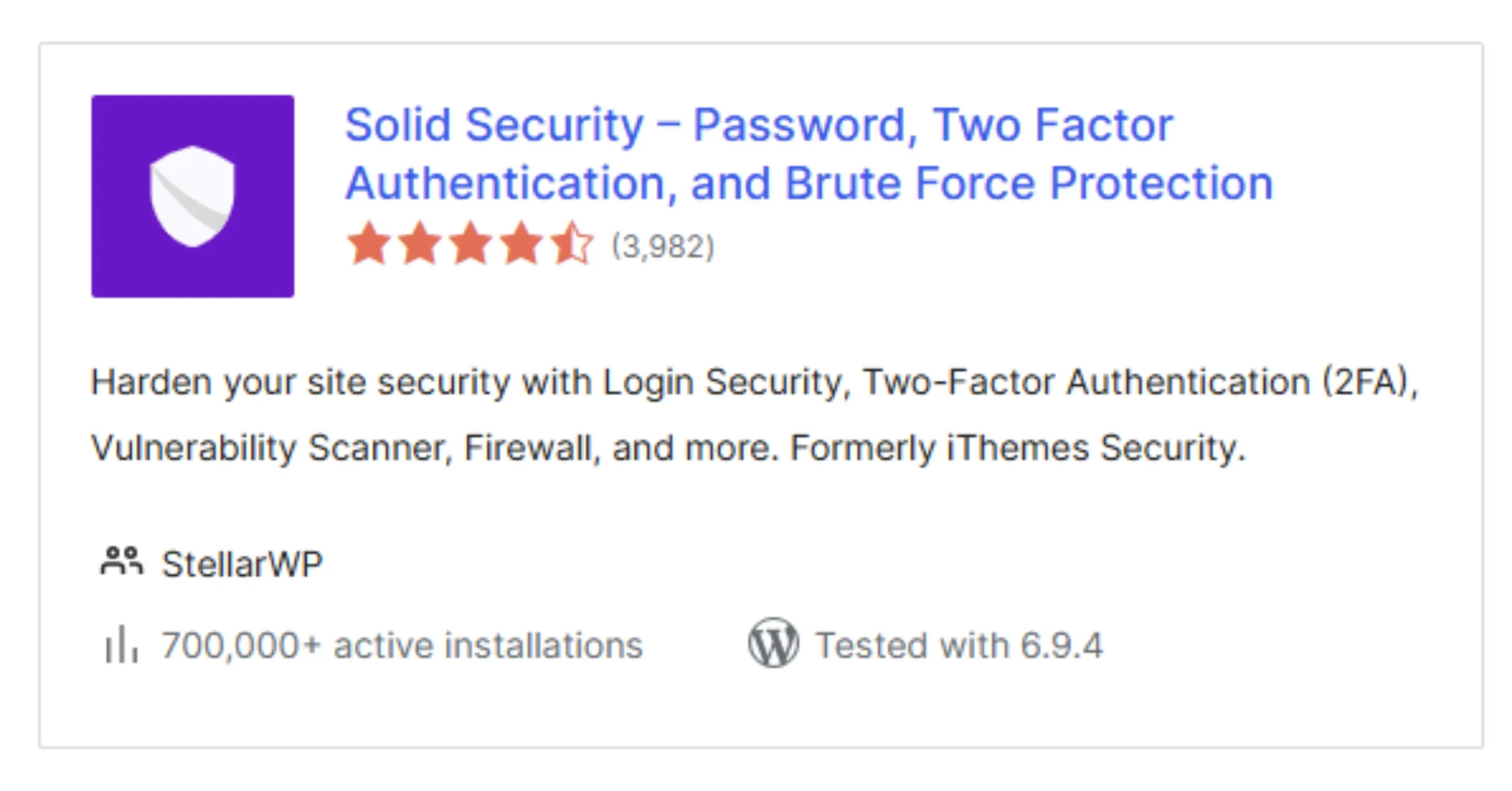 iThemes Security (Solid Security)