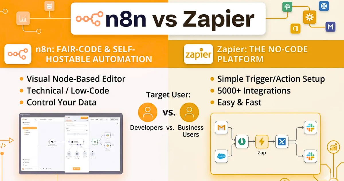 n8n vs Zapier Which Saves More Money for US Small Businesses in 2026