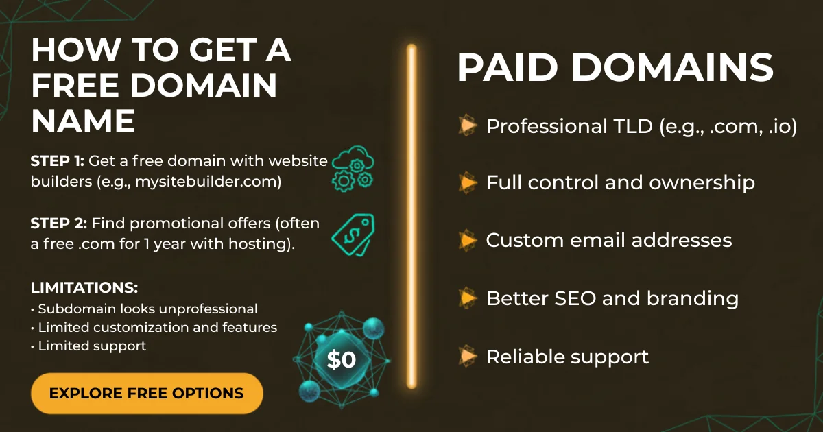 Free Domains vs Paid Domains