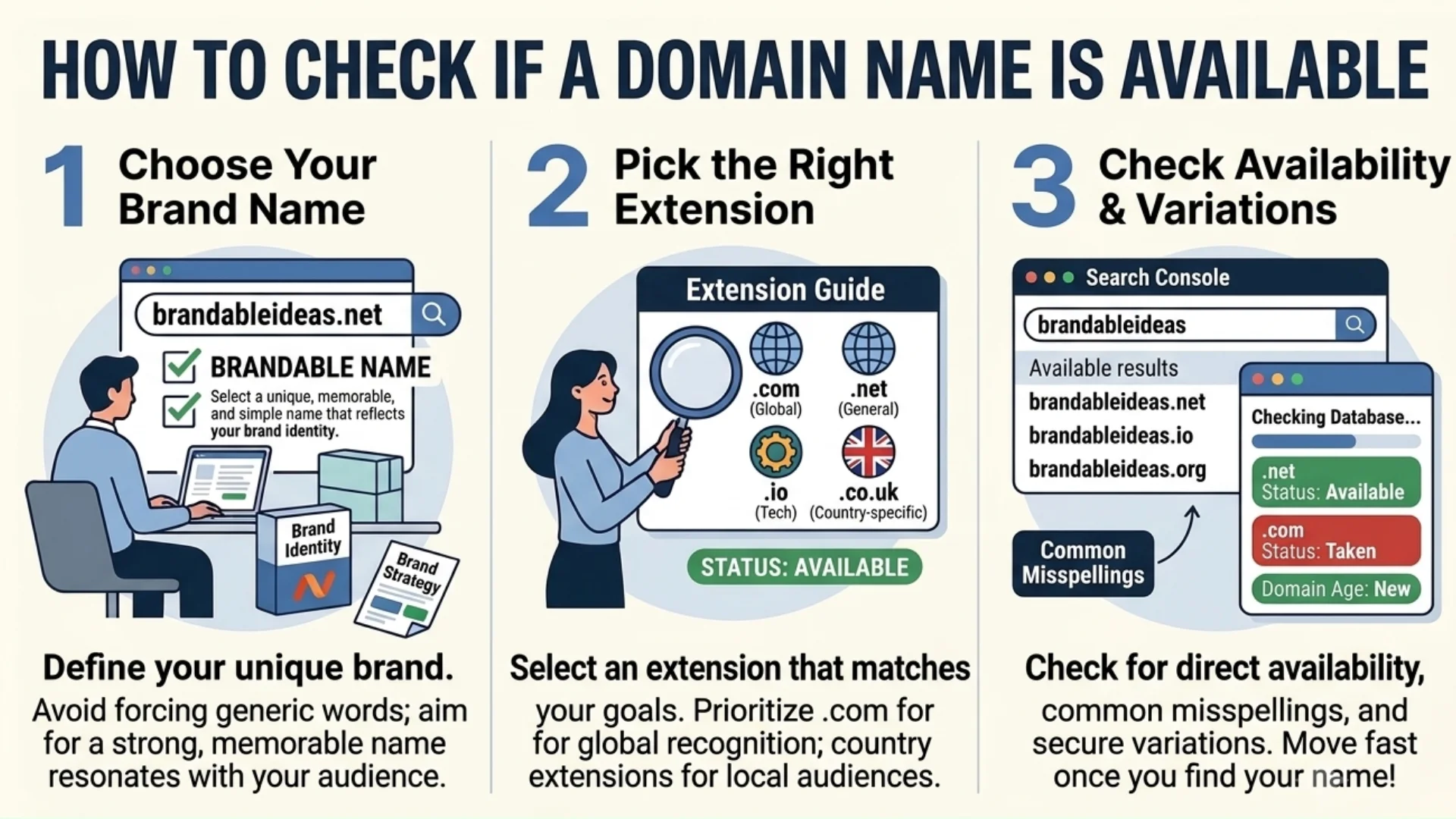 How to Check If a Domain Name Is Available