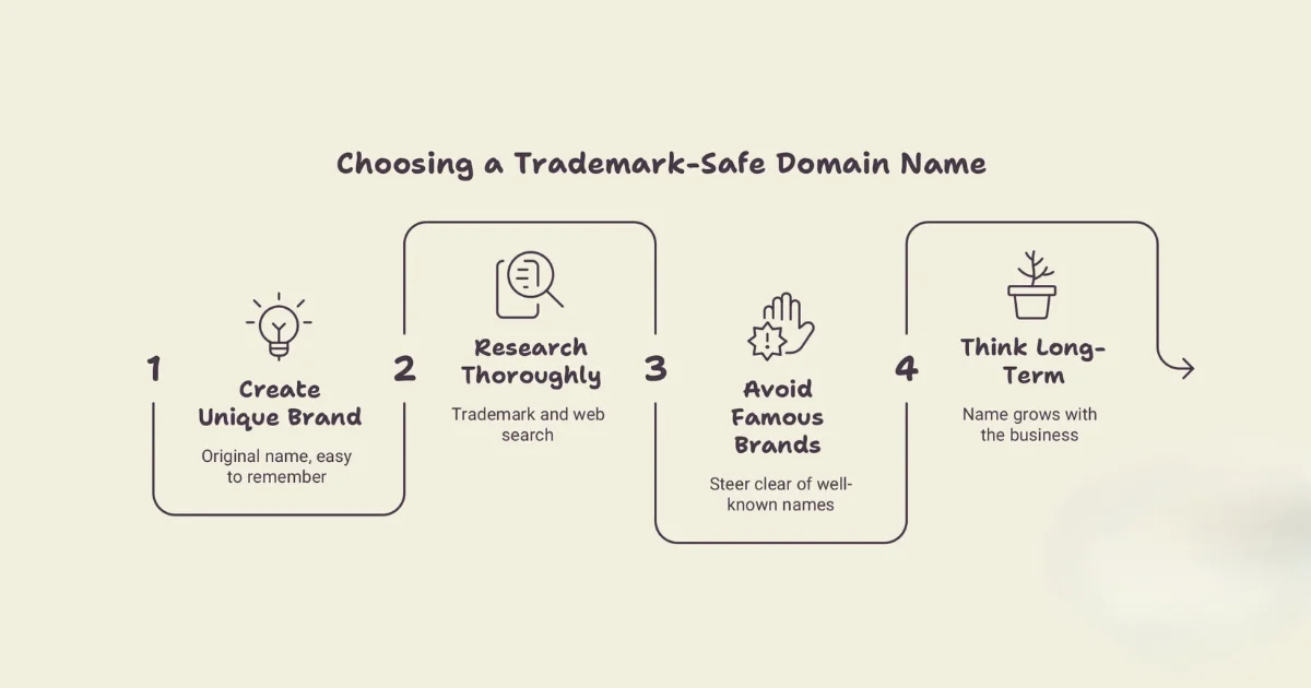 How to Choose a Domain Name Without Trademark Problems
