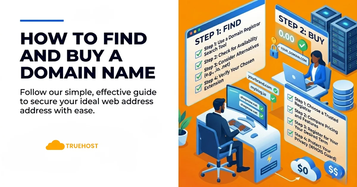How to Find and Buy a Domain Name