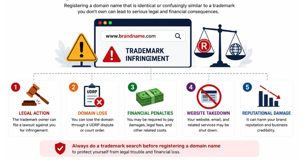 What Happens if You Register a Trademarked Domain