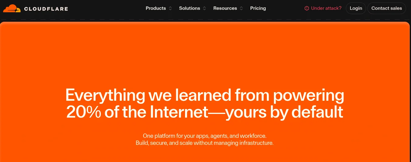 cloudflare domains